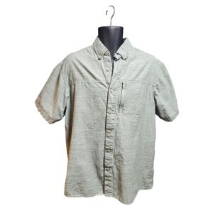 Hobbs Creek, Vented, Cotton, Outdoor/fishing, Short-Sleeve Utility Shirt in Sage